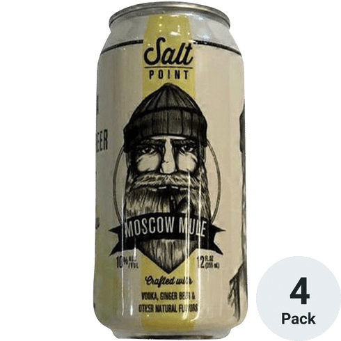 Salt Point Moscow Mule Cocktail | 4pk-12oz Cans