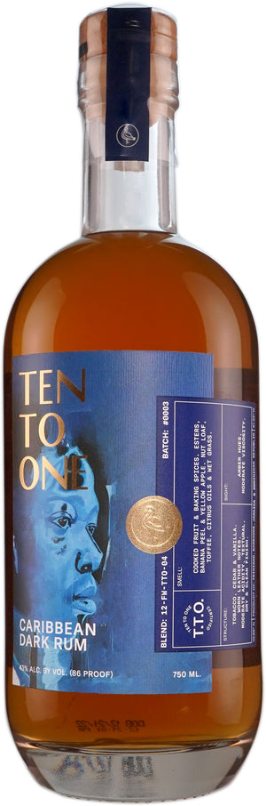 Ten to One Limited Release Caribbean Dark 2023 Rum at CaskCartel.com