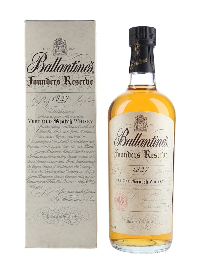 Ballantine's Founders Reserve 1827 Very Old Scotch Whisky