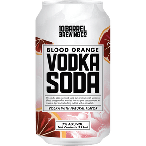 10 Barrel Blood Orange Soda Vodka Cocktail at CaskCartel.com