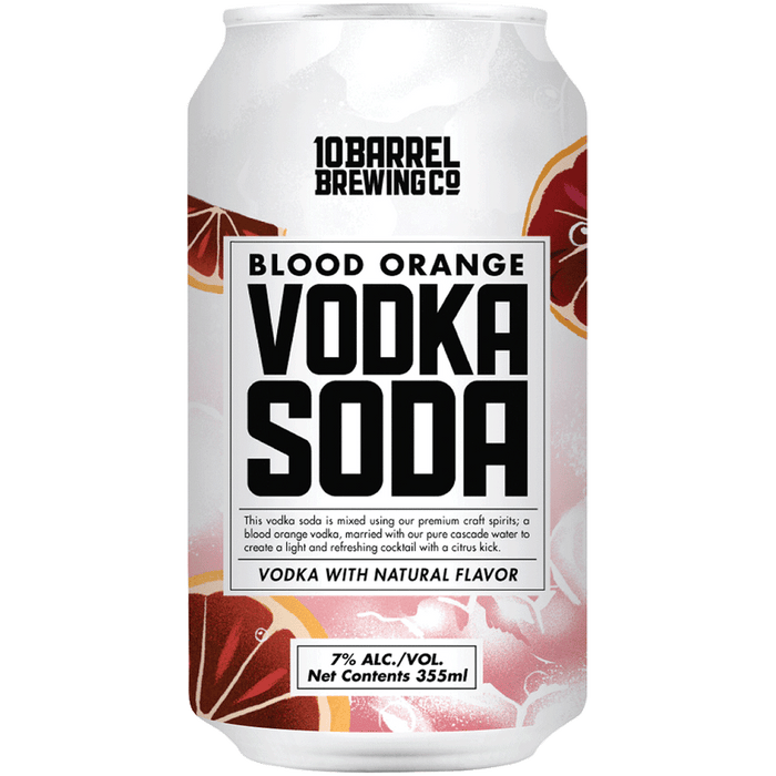 10 Barrel Blood Orange Soda Vodka Cocktail