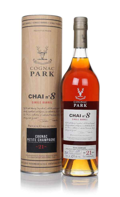 Cognac Park 21 Year Old Chai N°8 Single Barrel Petite Champagne | 700ML at CaskCartel.com
