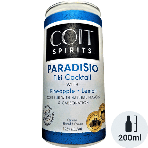Coit Spirits Paradisio Tiki Ready To Drink Cocktail | (4)*200ML at CaskCartel.com