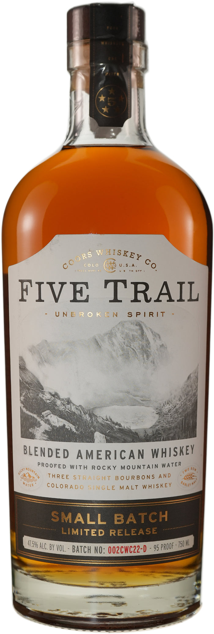 Five Trail Limited Small Batch Blended American Whiskey
