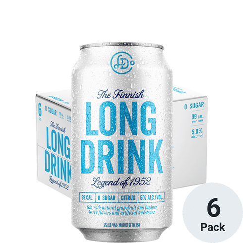 The Finnish Long Drink Zero Sugar Cocktail | 6pk-12oz Cans