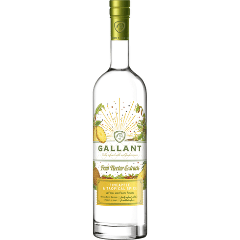 Gallant Pineapple and Tropical Spice Nectar Extracts Vodka