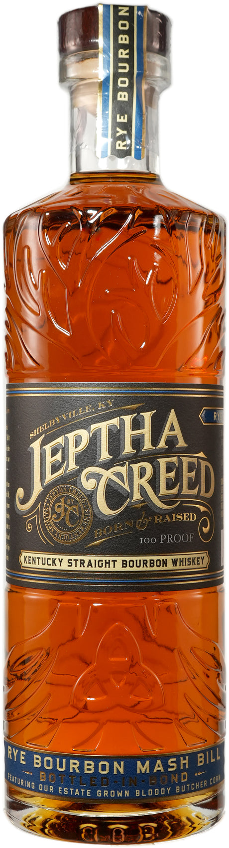 Jeptha Creed Bottled in Bond Rye Heavy Bourbon Whiskey at CaskCartel.com