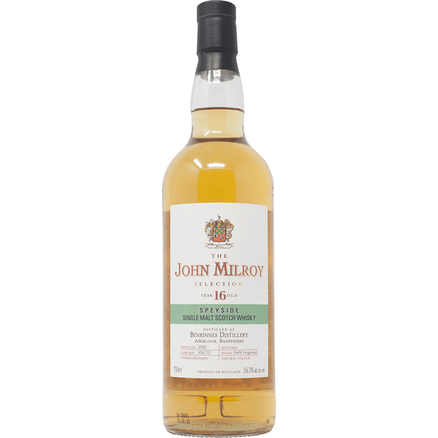 The John Milroy Selection Benrinnes 16 Year Old Speyside Single Malt Scotch Whisky at CaskCartel.com