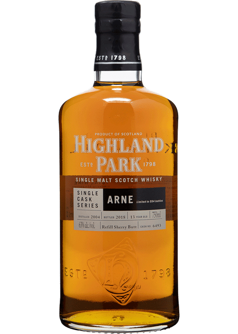 Highland Park Arne Barrel Select Single Cask Series Scotch Whisky