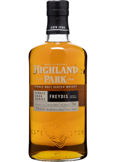 Highland Park Freydis Barrel Select Single Cask Series Scotch Whisky