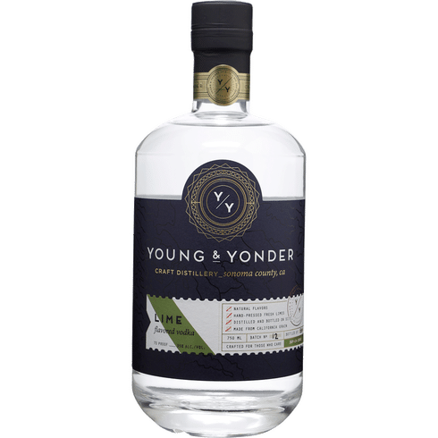 Young & Yonder Y/Y Distiller's Series Lime Vodka