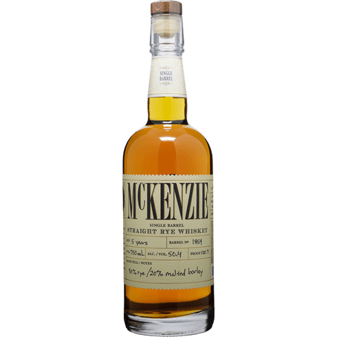 McKenzie Rye Barrel Select Whiskey