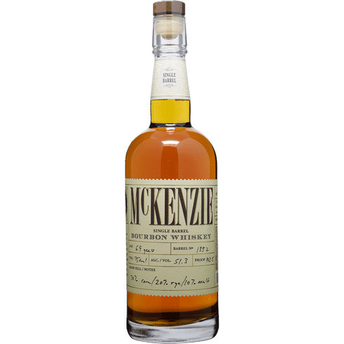 McKenzie Single Barrel Bourbon Barrel Select Whiskey