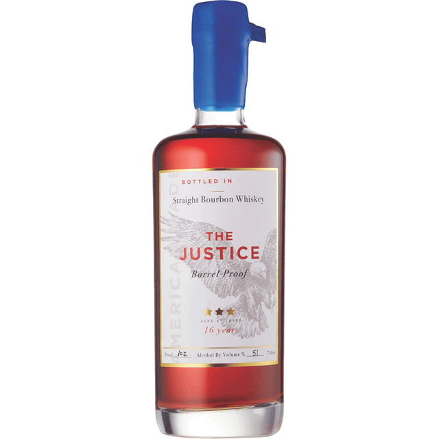 The Justice 16 Year Barrel Proof Straight Bourbon Whiskey at CaskCartel.com