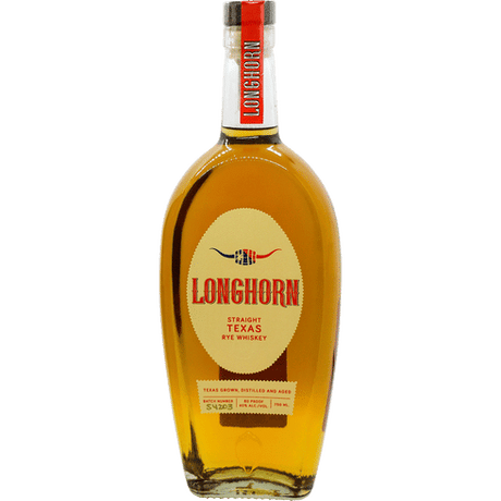 Longhorn Straight Texas Rye Whiskey at CaskCartel.com