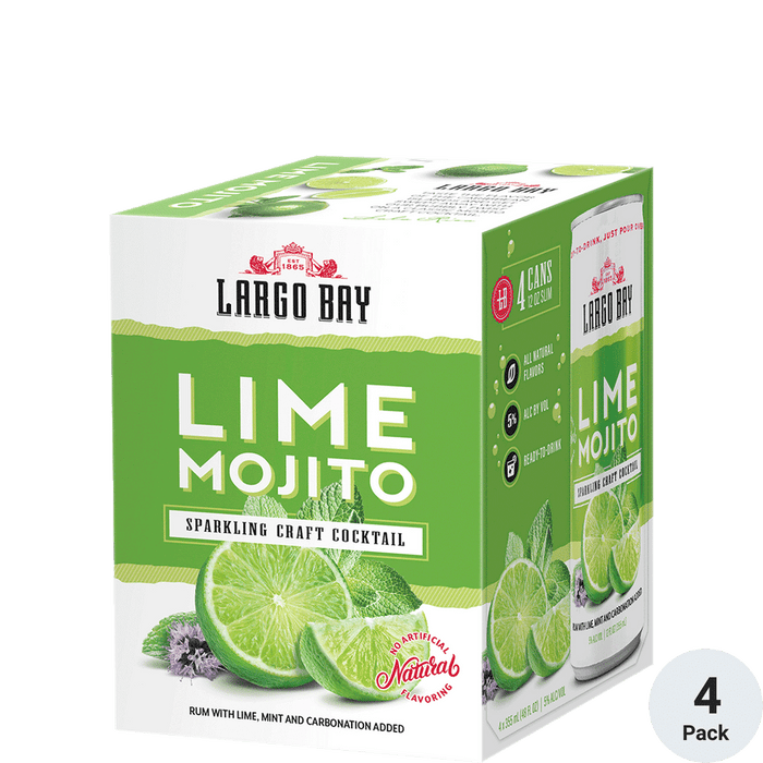 Largo Bay Lime Mojito | 4pk-12oz Cans