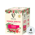 Veil Botanic Spritz Strawberry and Hibiscus Cocktail | 4pk-12oz Cans at CaskCartel.com