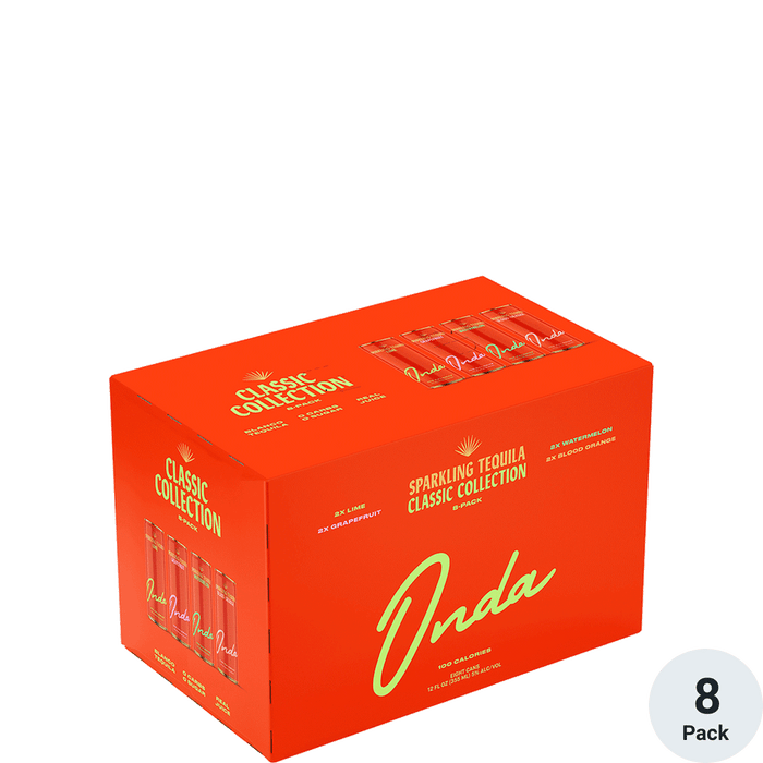 Onda Clasic Collection Sparkling Tequila (8) Pack Cans | 8*355ML