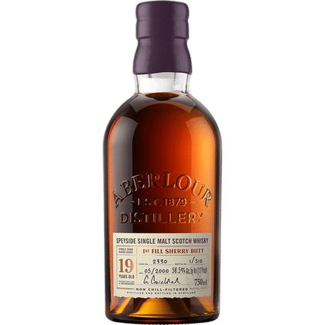 Aberlour 19 Year Old Single Cask # 2330 First Fill ex Sherry Butt 2000 Scotch Whisky at CaskCartel.com