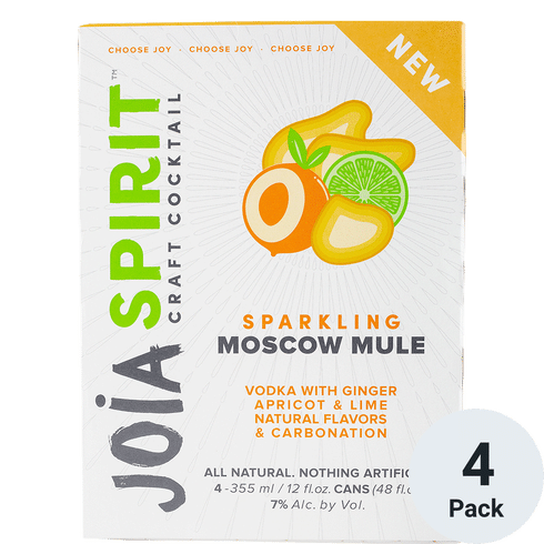 Joia Sparkling Moscow Mule Cocktail 4 Pack | 355ML