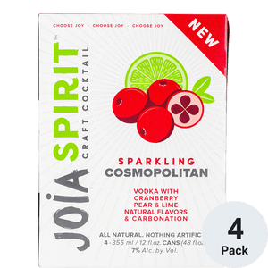 Joia Sparkling Cosmopolitan Ready To Drink Cocktail 4 Pack | 355ML at CaskCartel.com