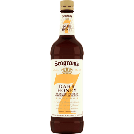 Seagram's 7 Dark Honey Whiskey  at CaskCartel.com