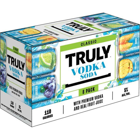 Truly Vodka Soda Classic Variety Cocktail | 8x355ML at CaskCartel.com