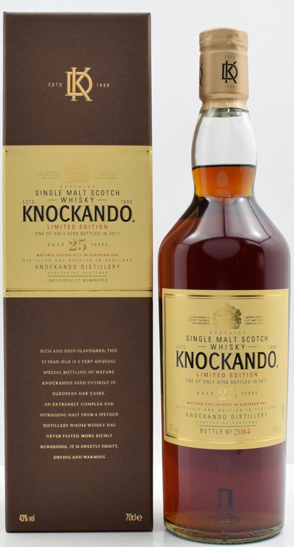 Knockando 25 Year Old (Bottled 2011) Single Malt Scotch Whisky | 700ML