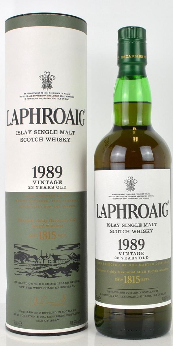 Laphroaig 1989 Vintage, 23 Year Old (Proof 97.8) Scotch Whisky | 700ML