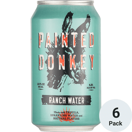 Painted Donkey Ranch Water Cocktail 6 Pack | 12OZ at CaskCartel.com