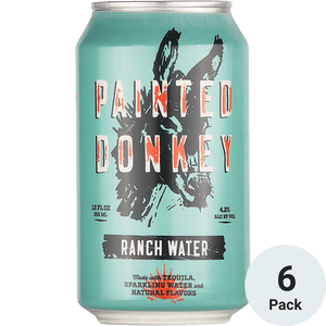 Painted Donkey Ranch Water Cocktail 6 Pack | 12OZ at CaskCartel.com