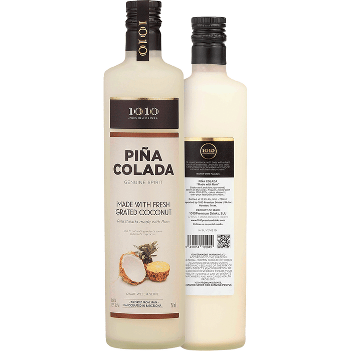 1010 Pina Colada Ready To Drink Cocktail
