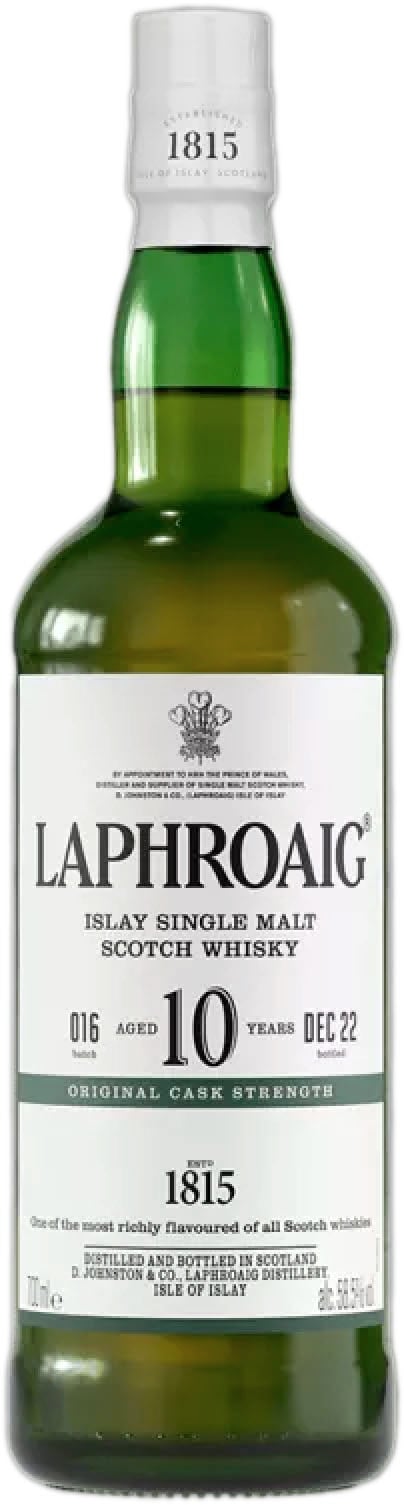 Laphroaig 10 Year Old Cask Strength Batch 016 (2023) Scotch Whisky