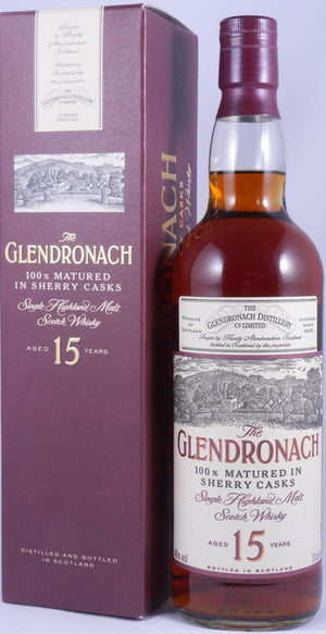 GlenDronach 15 Year Old 100% Matured in Sherry Casks Scotch Whisky | 700ML at CaskCartel.com