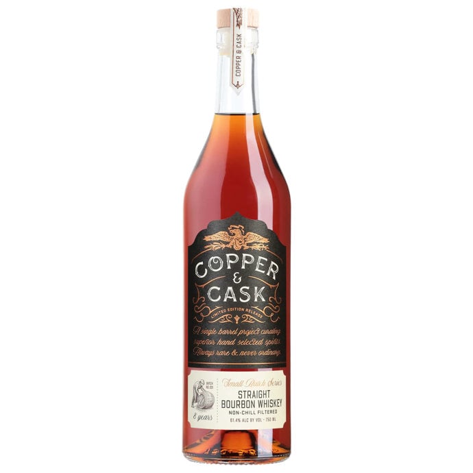 Copper and Cask 8 Year Old Bourbon Small Batch # 1 Whiskey