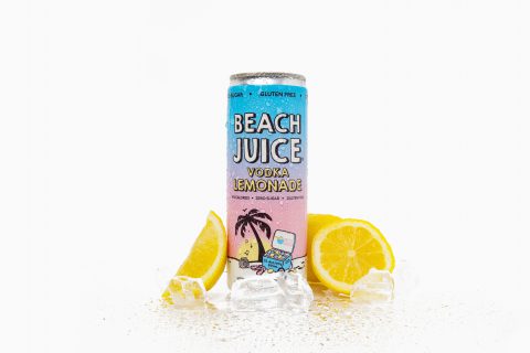 Beach Juice | Vodka Lemonade (4) Pack Cans