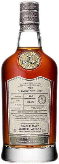 Gordon & Macphail Glenesk 38 Year Old Refill Sherry Butt # 2636 Cask Strength Connoisseur's Choice 1984 Scotch Whisky | 700ML