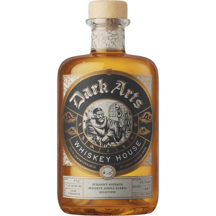 Dark Arts House Straight Bourbon Barely Legal Barrel Strength Whiskey