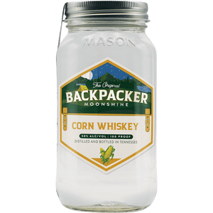 The Original Backpacker Moonshine Corn Whiskey at CaskCartel.com