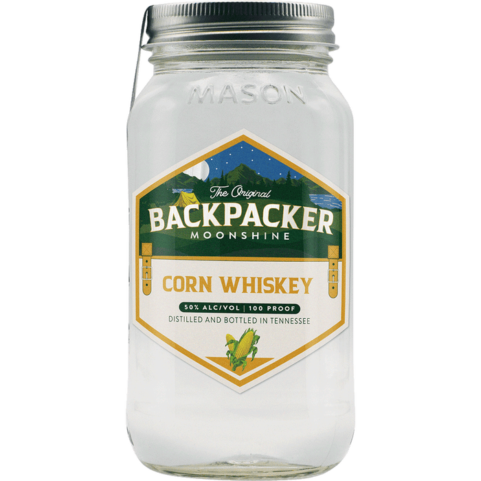 The Original Backpacker Moonshine Corn Whiskey