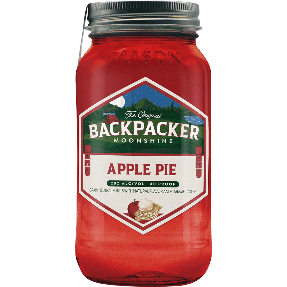 The Original Backpacker Apple Pie Moonshine at CaskCartel.com