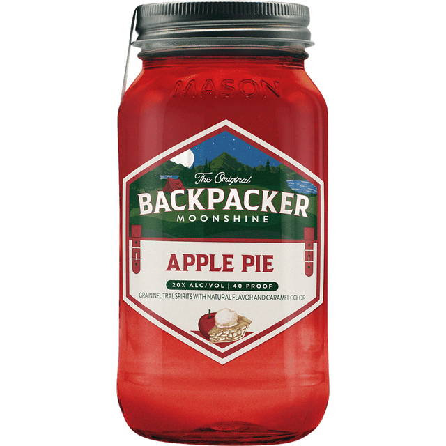 The Original Backpacker Apple Pie Moonshine at CaskCartel.com