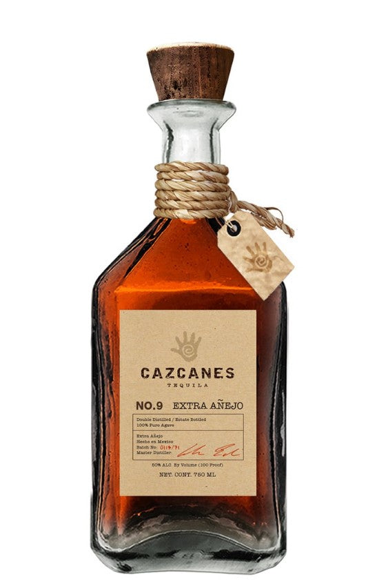 Cazcanes Tequila Extra Anejo No.9 ( Batch A02/21)