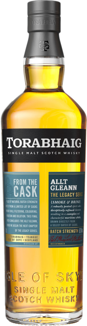 Torabhaig Allt Gleeann From the Cask Batch Strength Isle of Skye Single Malt Scotch Whisky at CaskCartel.com