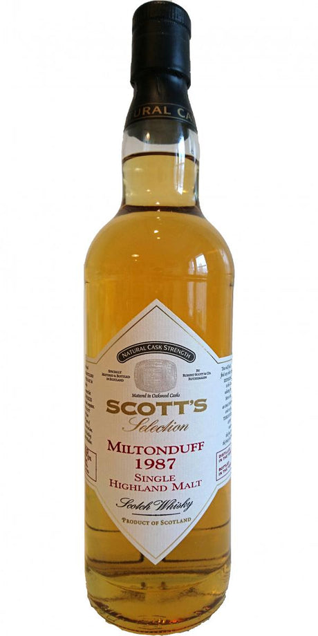 Miltonduff 1987 (Bottled 2005) Scott’s Selection Scotch Whisky | 700ML at CaskCartel.com