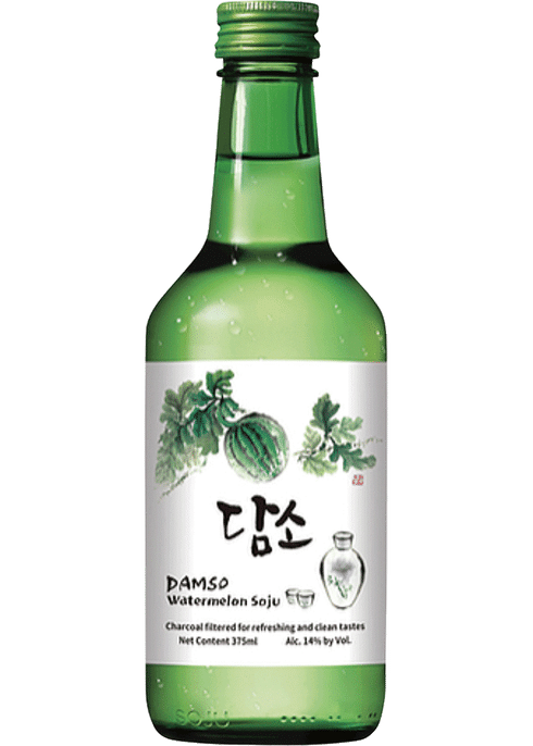 Damso Watermelon Soju | 375ML at CaskCartel.com