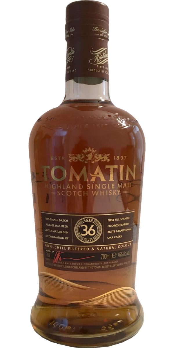 Tomatin 36 Year Old Batch 3 (B.2016) Single Malt Scotch Whisky | 700ML at CaskCartel.com