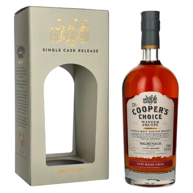 Dalmunach Winter Fruits Port Wood Finish, The Cooper’s Choice Scotch Whisky | 700ML at CaskCartel.com