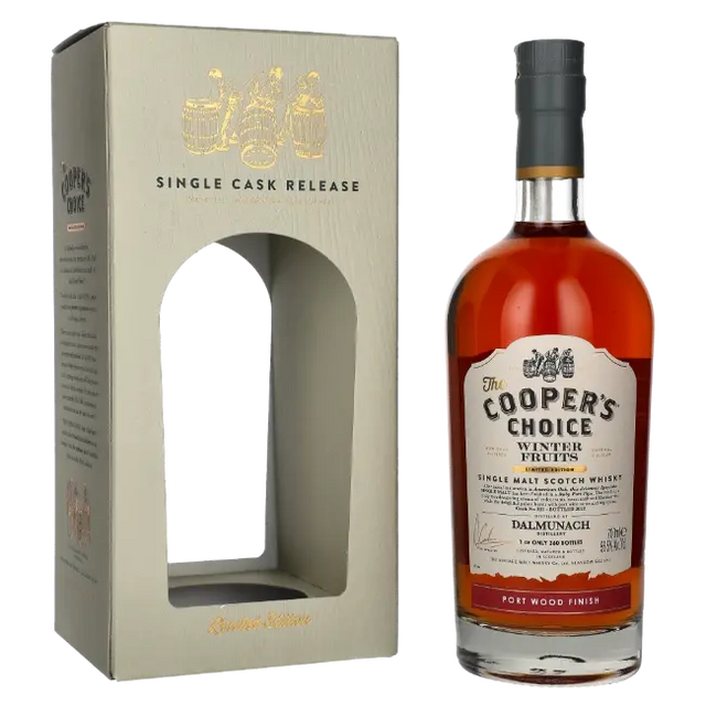 Dalmunach Winter Fruits Port Wood Finish, The Cooper’s Choice Scotch Whisky | 700ML at CaskCartel.com