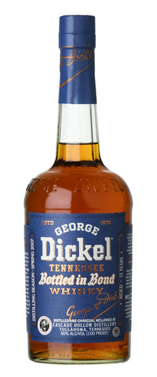 George Dickel | Spring 2007 | 13 Year Old Bottled in Bond Tennessee Whiskey at CaskCartel.com 2